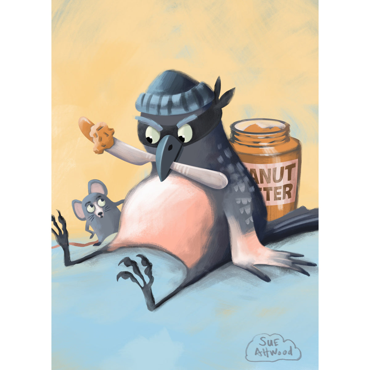 Peanut Butter Thief - Fine Art Giclée Print